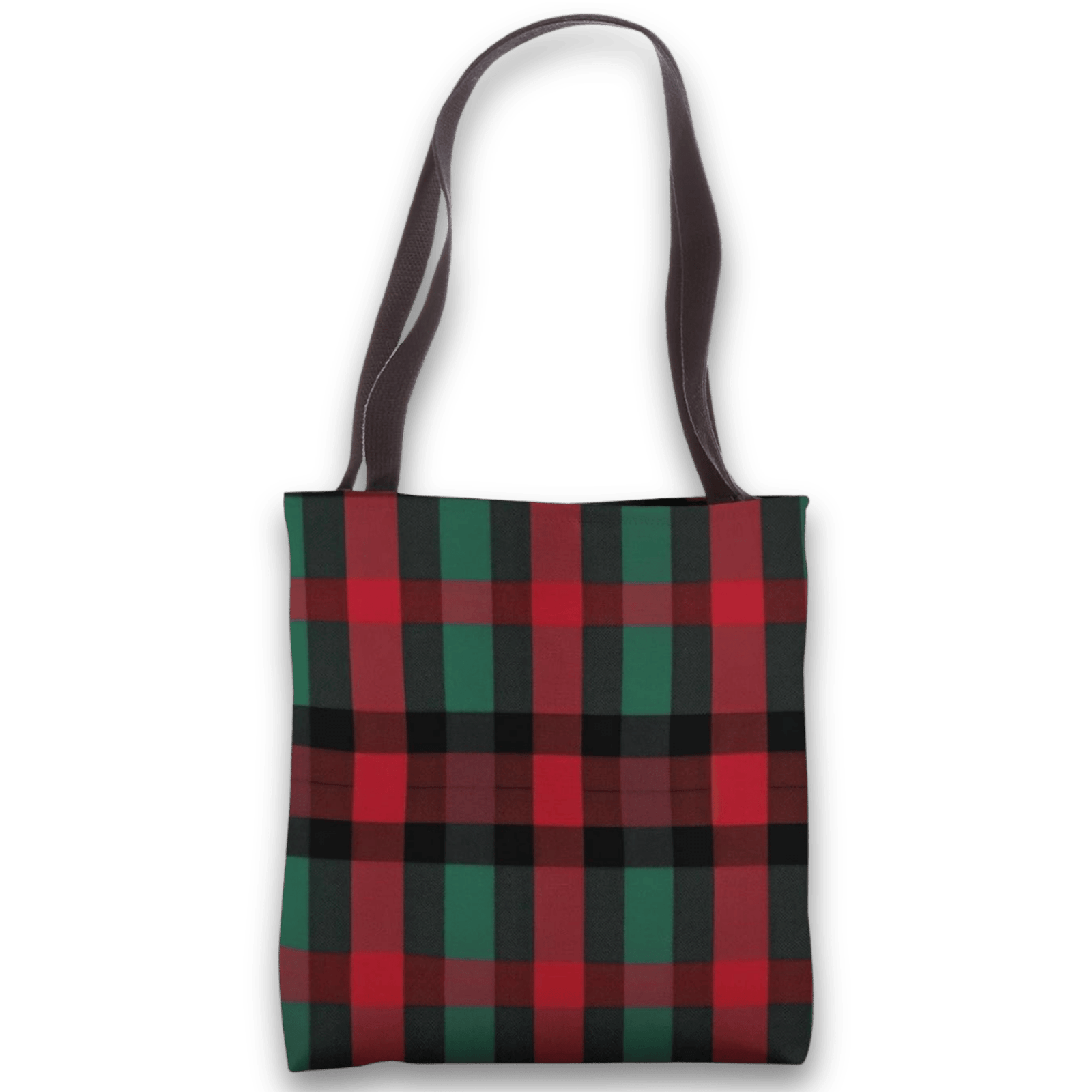 Christmas Plaid Tote Bag - Image 3