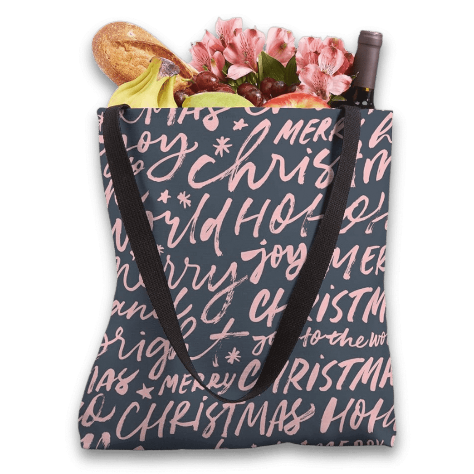 Holiday Scribbles Tote Bag - Image 2